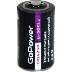 Батарейка GoPower (14250, 1 шт) (00-00015329)