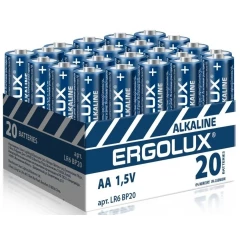 Батарейка Ergolux LR6 (AA, 20шт)