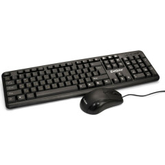 Клавиатура + мышь Exegate MK120-20 Black, 20шт.