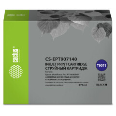 Картридж Cactus CS-EPT907140 Black