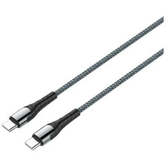 Кабель удлинительный USB Type-C - USB Type-C, 1м, LDNIO LC101 Gray