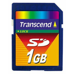 Карта памяти 1Gb SD Transcend (TS1GSDC)