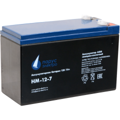 Аккумуляторная батарея Парус электро HML-12-7