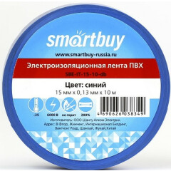 Изоляционная лента SmartBuy SBE-IT-15-10-db