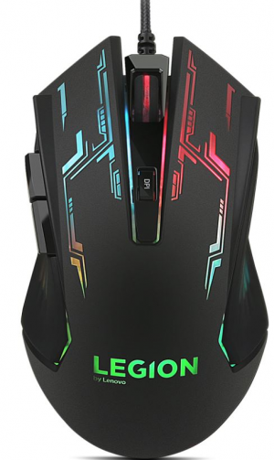 Мышь Lenovo Legion M200 RGB, черный