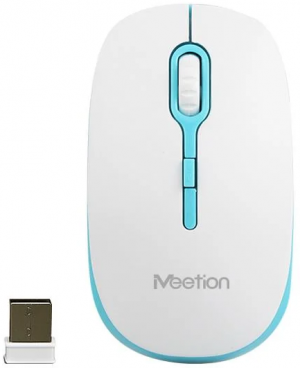 Беспроводная мышь MeeTion R547, синий