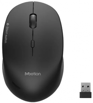 Беспроводная мышь MeeTion Silent R570, черный