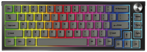 Игровая клавиатура Fantech Maxfit 67 RGB механическая, черный