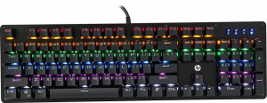 Игровая клавиатура HP GK100F механическая, черный