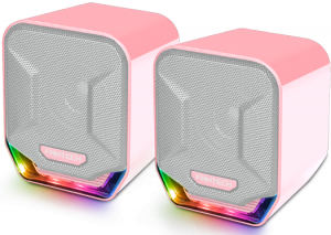 Колонки Fantech Sonar GS202 RGB, розовый