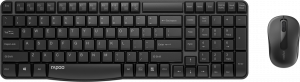 Комплект клавиатура + мышь Rapoo X1800S, чёрный