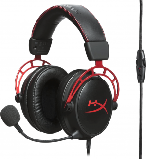 Компьютерные наушники HyperX Cloud Alpha Gaming Headset проводные, черный