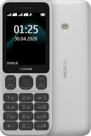 Nokia 125 Dual Sim, белый