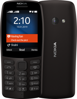 Nokia 210 Dual Sim, чёрный