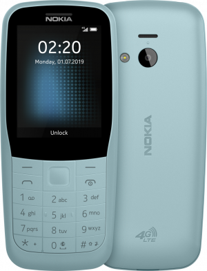 Nokia 220 4G, голубой