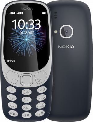 Nokia 3310 Dual Sim (2017), синий