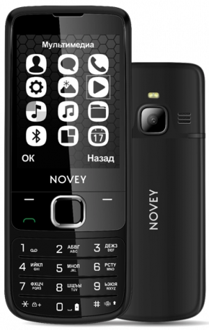 Novey N670 Dual Sim, черный