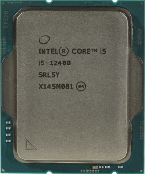 Процессор Intel Core i5-12400 LGA1700, 6 x 2500 МГц