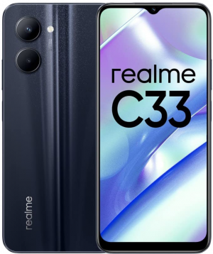 Realme C33 4/64 GB, черный 