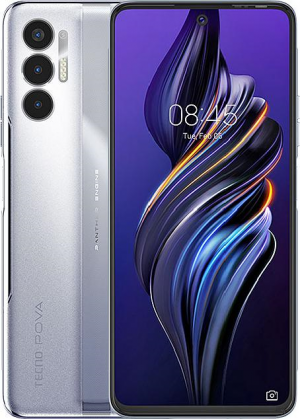 Tecno Pova 3 6/128 GB, серебристый