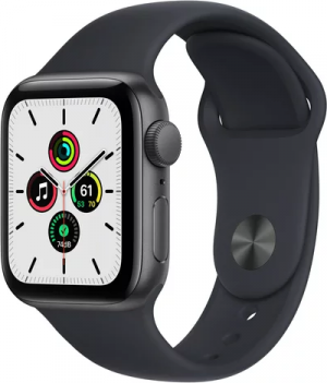 Умные часы Apple Watch SE, 44mm , чёрный