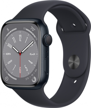 Умные часы Apple Watch series 8, 45mm, чёрный