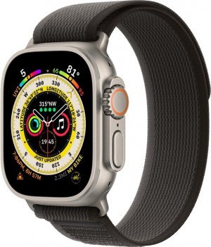Умные часы Apple Watch Ultra c ремешком black Trail Loop S, 49 мм 