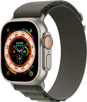 Умные часы Apple Watch Ultra c ремешком Green Alpine Loop S, 49 мм