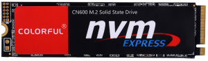 Внутренний SSD накопитель Colorful CN600 NVMe M.2 512 GB, черный 