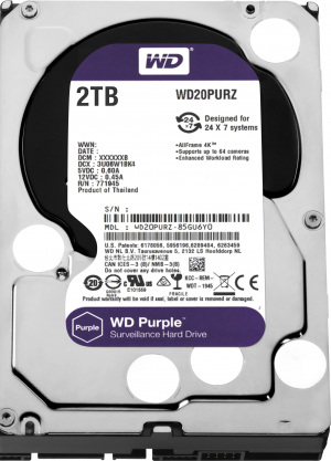 Внутренний жесткий диск Western Digital Purple WD20PURZ 2 TB