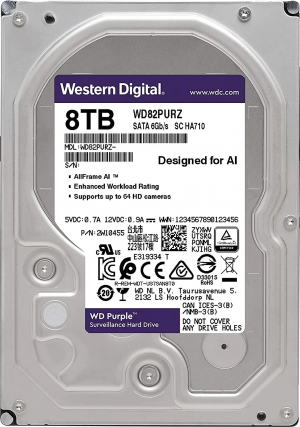 Внутренний жесткий диск Western Digital Purple WD82PURZ 8 TB
