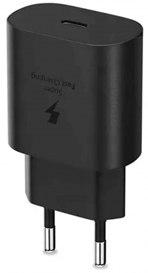 Зарядное устройство Samsung 25W PD Travel Adapter (кабель в комплекте), чёрный 