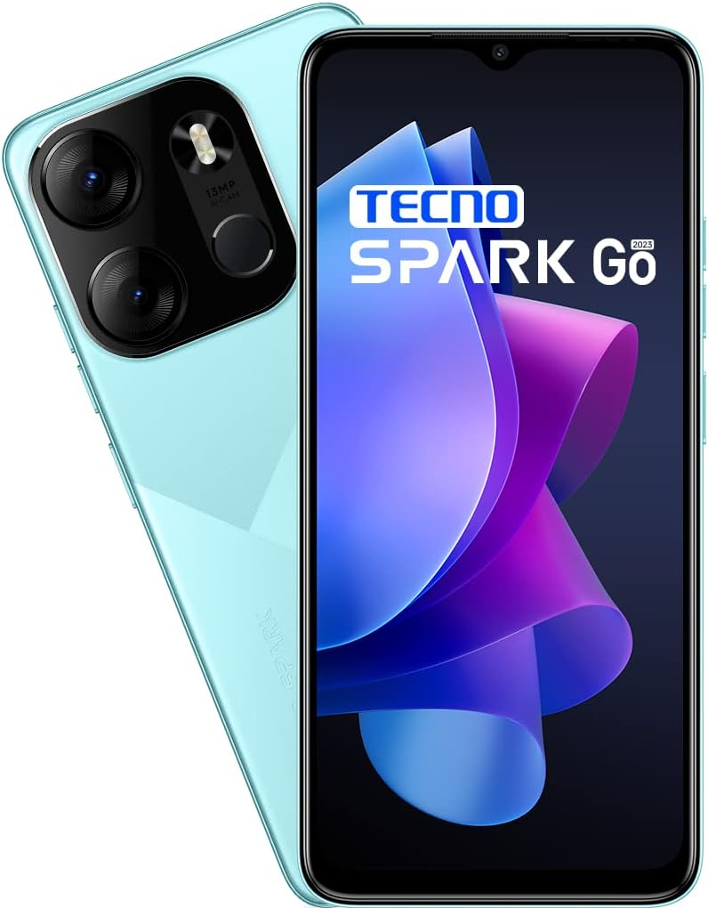 Купить Tecno Spark Go 2023 3/64 GB, бирюзовый в рассрочку в Душанбе